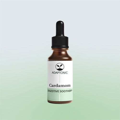 Cardamom liquid herbal extract bottle by Adaptonic