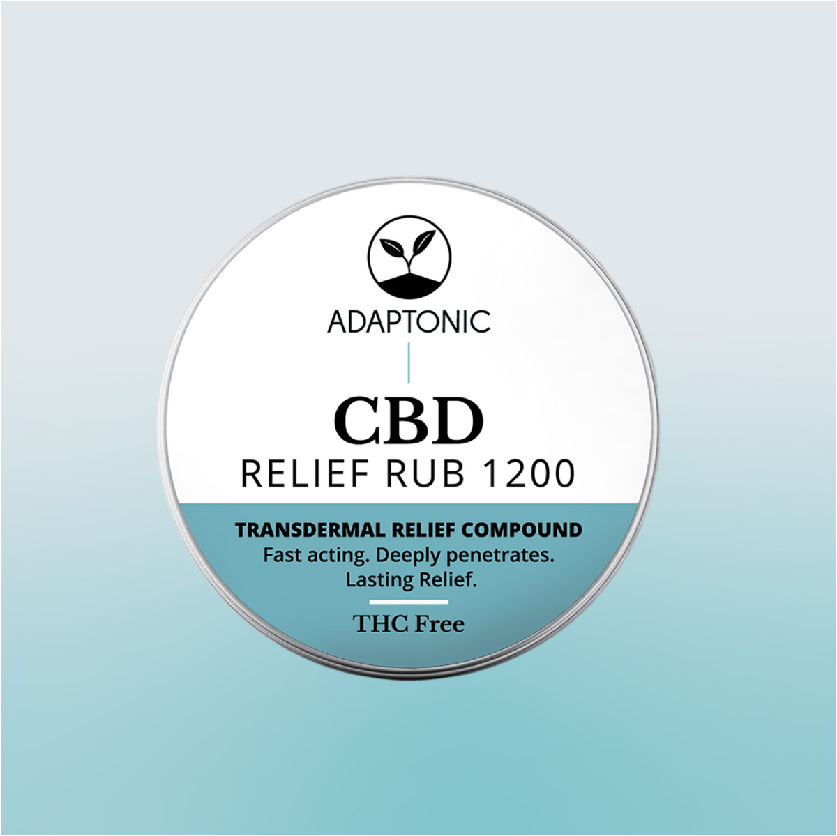CBD Relief Rub 1200 by Adaptonic