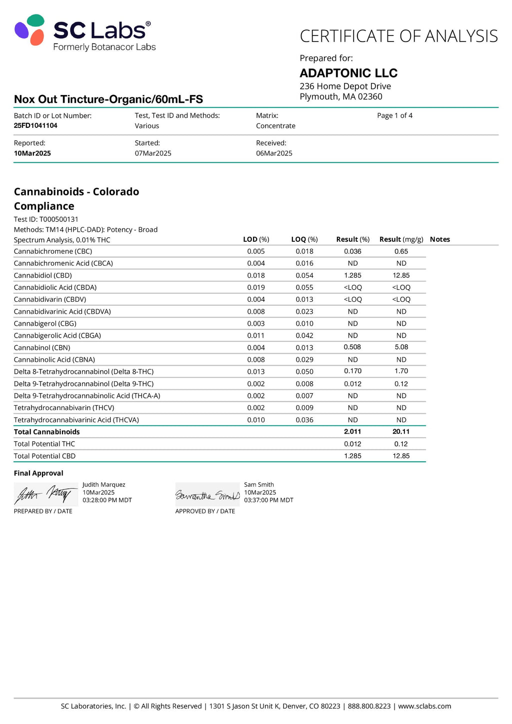 Cannabinoids Bundle Plus by Adaptonic