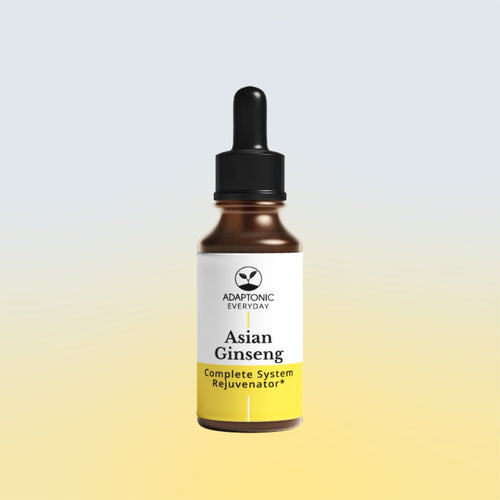 Asian Ginseng liquid herbal extract bottle by Adaptonic