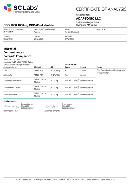 Cannabinoids Bundle Plus by Adaptonic