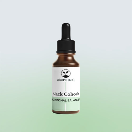 Black Cohosh liquid herbal extract bottle by Adaptonic
