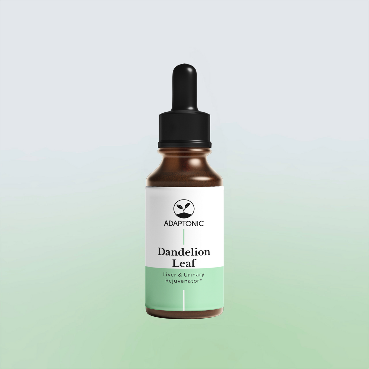 Dandelion Leaf liquid herbal extract bottle by Adaptonic
