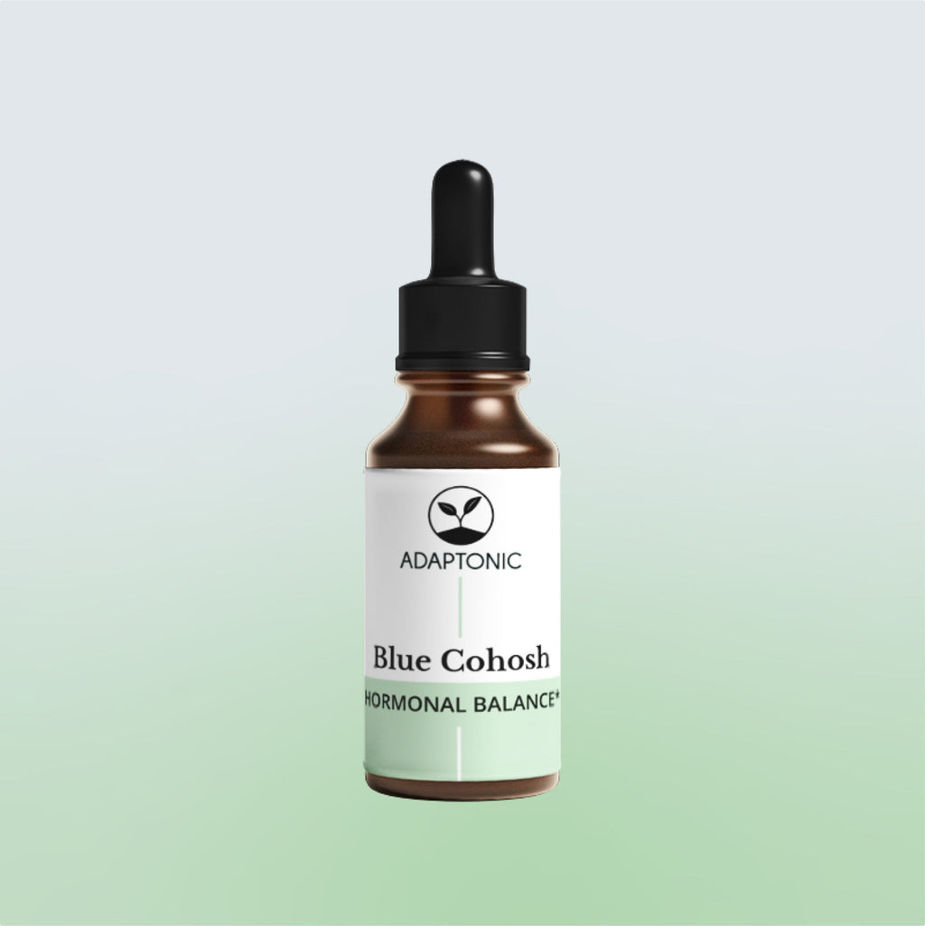 Blue Cohosh liquid herbal extract bottle by Adaptonic