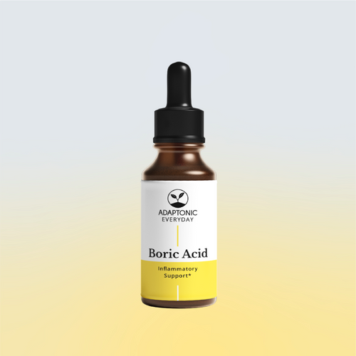 Boric Acid liquid solution bottle by Adaptonic