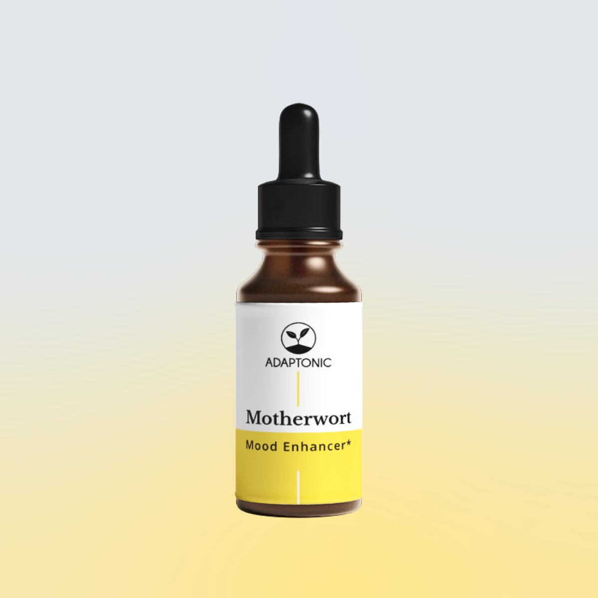 Motherwort liquid herbal extract bottle by Adaptonic