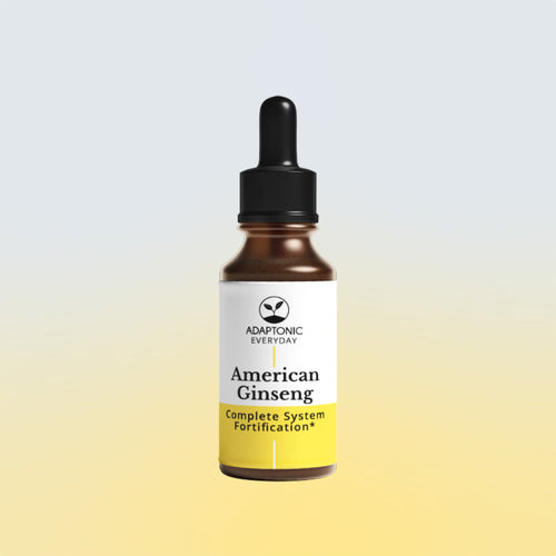 American Ginseng liquid herbal extract bottle by Adaptonic