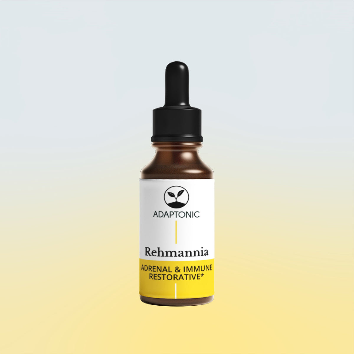 Rehmannia liquid herbal extract bottle by Adaptonic