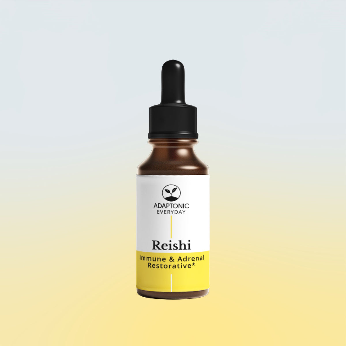 Reishi liquid herbal extract bottle by Adaptonic