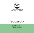 Soursop liquid herbal extract bottle by Adaptonic