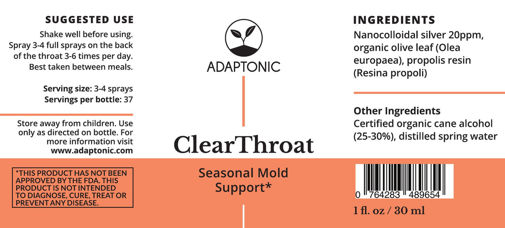 ClearThroat label
