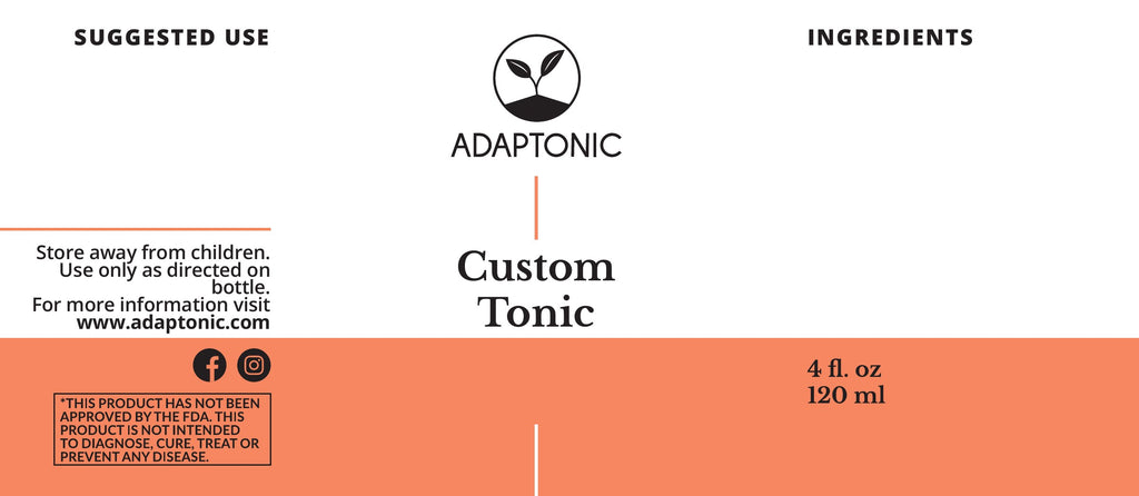 Custom Tonic label