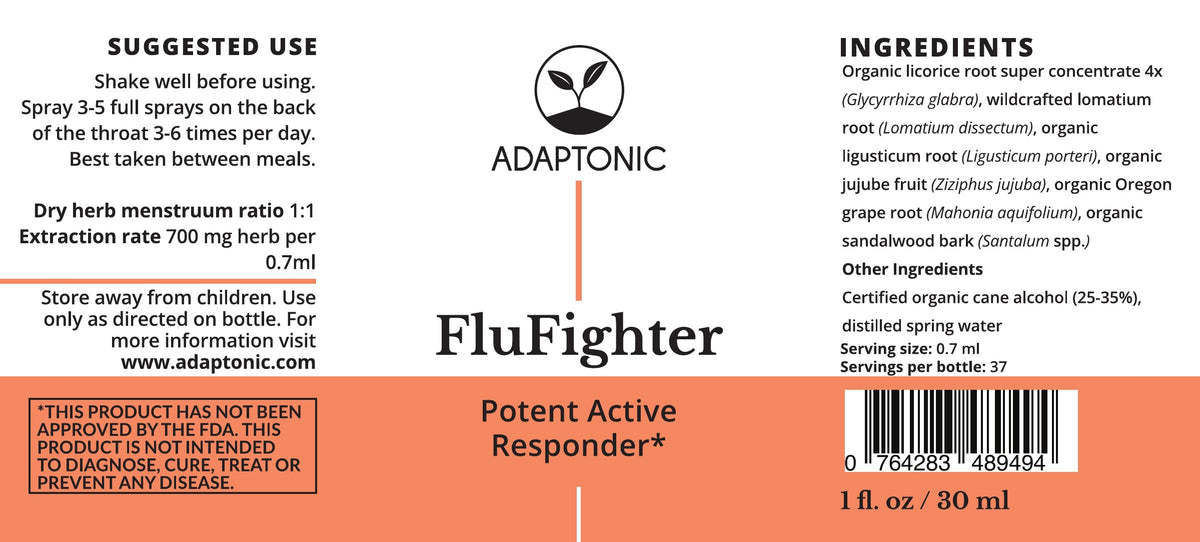 FluFighter label