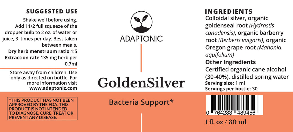 GoldenSilver label