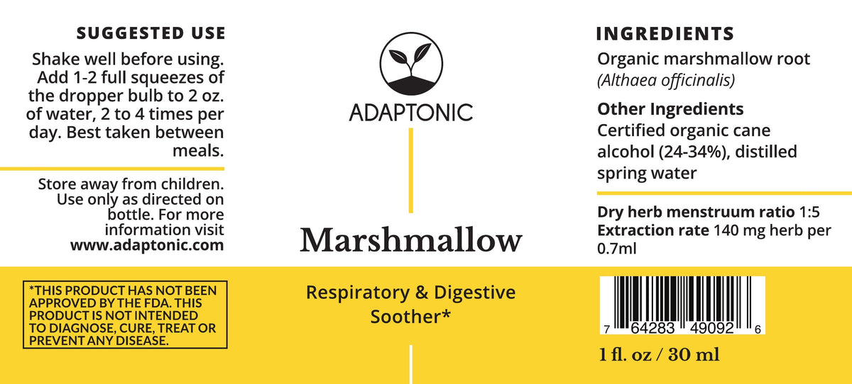 Marshmallow 1 oz label