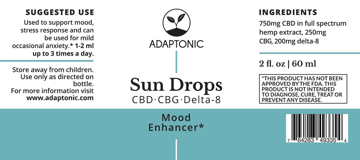 Sun Drops label